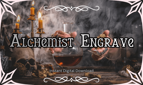 Alchemist Engrave: A Serif Font for Bold Campaigns