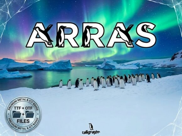 Arras: A Playful Display Typeface for Web Design