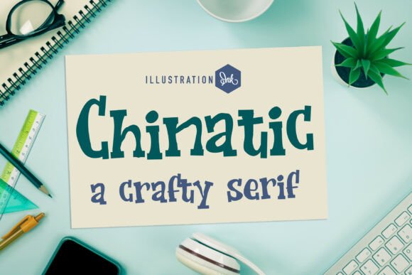 Chinatic Font: Bold Serif for Campaigns