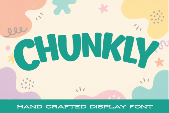 Chunkly Typeface for Bold Brand Identity