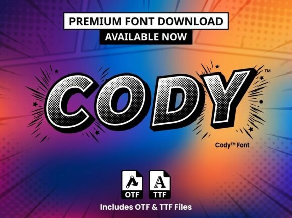 Cody Font Review: Download the Best Decorative Display Type