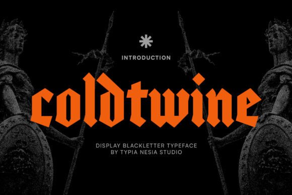 Coldtwine Font Review: Bold Gothic Blackletter for Design