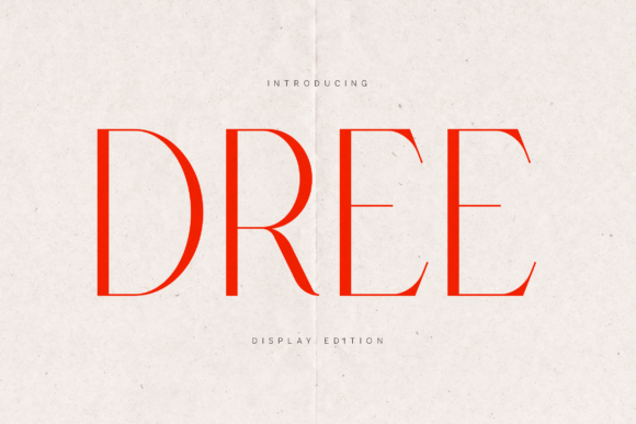 Dree Serif Font for Luxury Branding