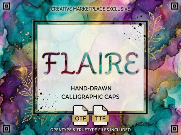 Flaire: Elegant Script Handwritten Fonts for Web Design