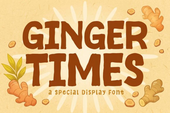Ginger Times: A Modern Script Font for Web Design