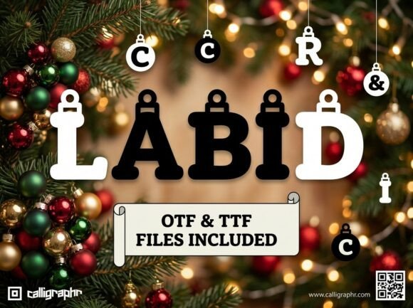 Labid Typeface for Bold Brand Identity