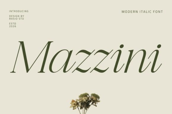 Mazzini: The Serif Font for Elegant Branding
