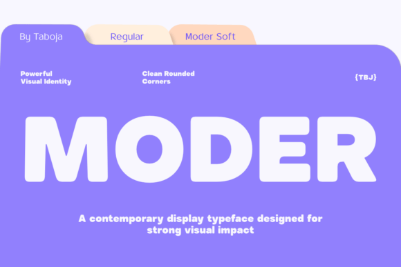 Moder Typeface for Bold Campaign Headlines