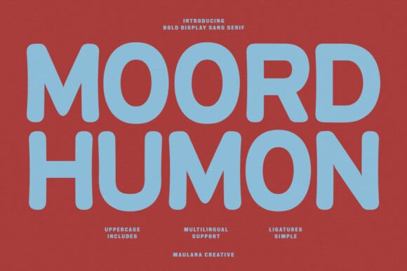 Moord Humon: A Bold Typeface for Modern Editors