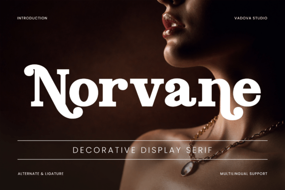 Norvane: The Serif Typeface for Bold Branding