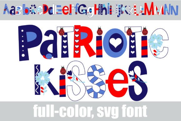 Patriotic Kisses Typeface Review for Branding