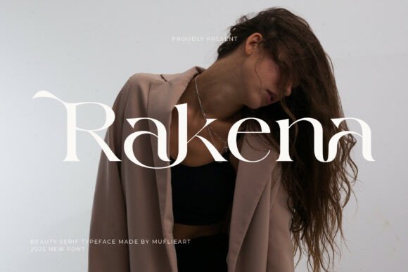 Rakena: A Romantic Serif Font for Makers