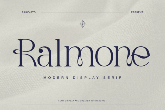 Ralmone Typeface for Elegant Handmade Branding