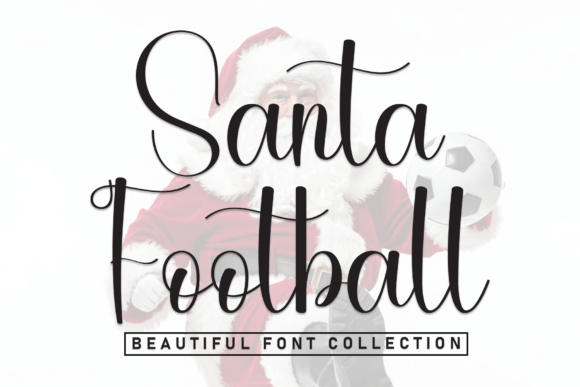 Santa Football: The Script Handwritten Font for Bold Marketing
