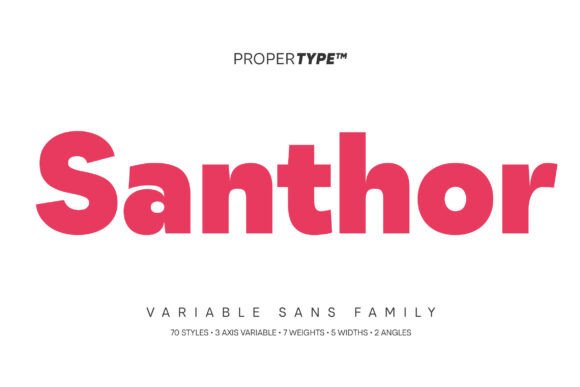 Santhor Font Review: A Premium Sans Serif for Modern Design