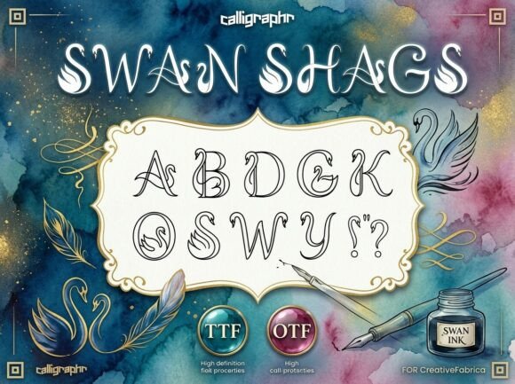 Shags: A Bold Decorative Typeface for Editors