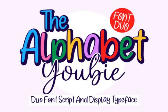 The Alphabet Youbie Typeface for Editorial Design