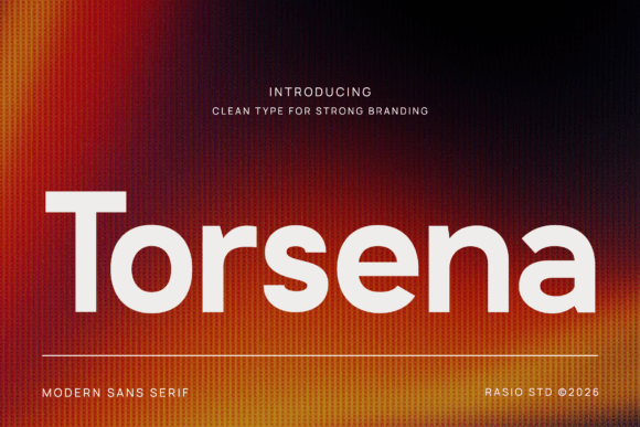 Torsena: A Premium Sans Serif Typeface for Web Design