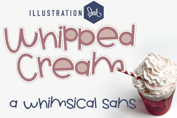 Whipped Cream Family: A Display Font for Bold Campaigns
