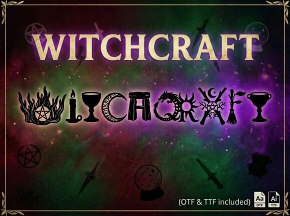 Witchcraft Font for Mystical Branding